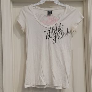 Womens metal mulisha tee